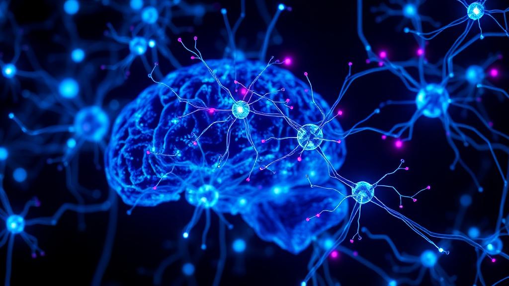 Neural connections in the human brain